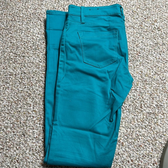 Express teal/turquoise pants - Picture 4 of 6